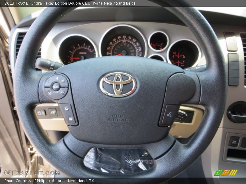 Pyrite Mica / Sand Beige 2013 Toyota Tundra Texas Edition Double Cab