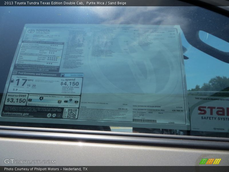 Pyrite Mica / Sand Beige 2013 Toyota Tundra Texas Edition Double Cab