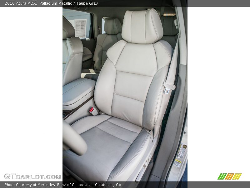 Front Seat of 2010 MDX 