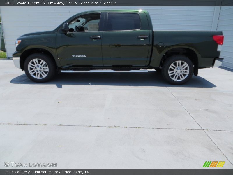 Spruce Green Mica / Graphite 2013 Toyota Tundra TSS CrewMax