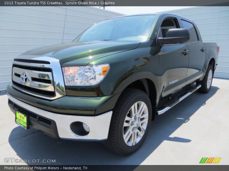 Spruce Green Mica / Graphite 2013 Toyota Tundra TSS CrewMax