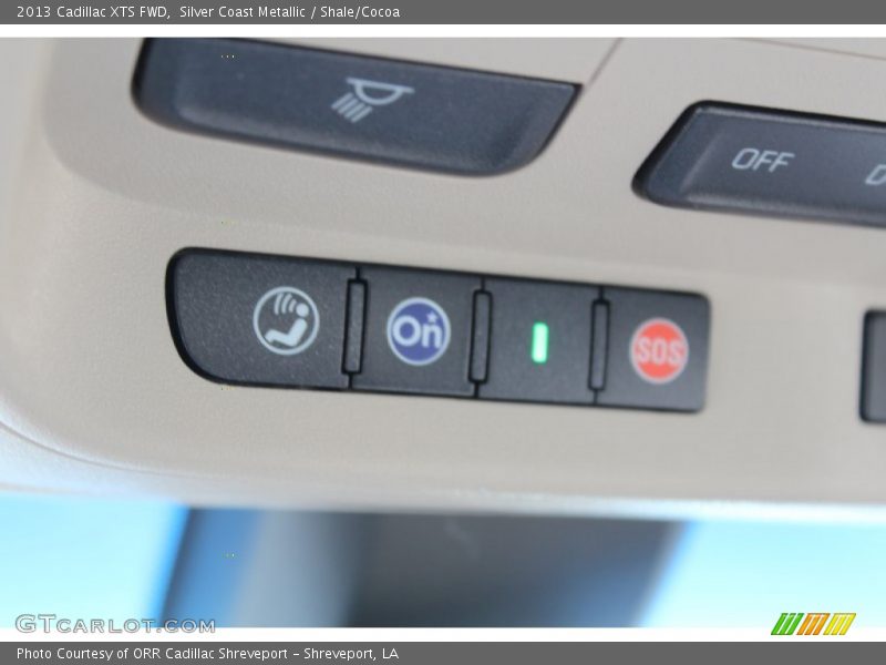 Silver Coast Metallic / Shale/Cocoa 2013 Cadillac XTS FWD