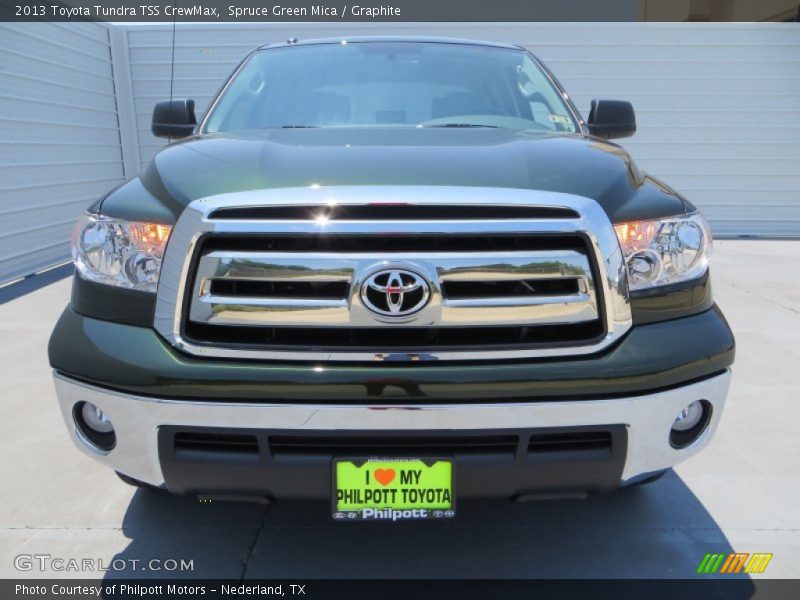 Spruce Green Mica / Graphite 2013 Toyota Tundra TSS CrewMax