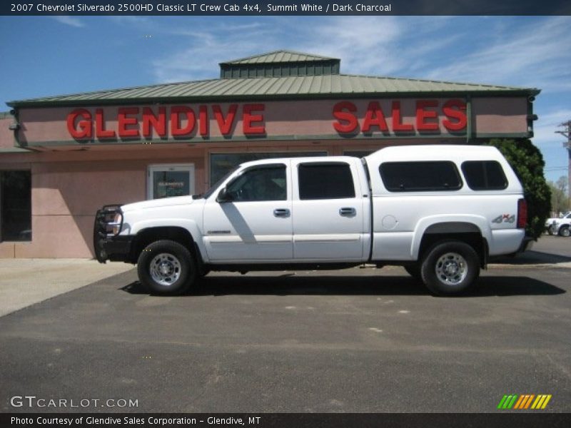 Summit White / Dark Charcoal 2007 Chevrolet Silverado 2500HD Classic LT Crew Cab 4x4
