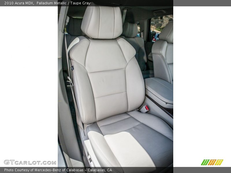 Front Seat of 2010 MDX 