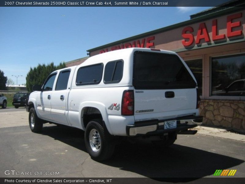 Summit White / Dark Charcoal 2007 Chevrolet Silverado 2500HD Classic LT Crew Cab 4x4