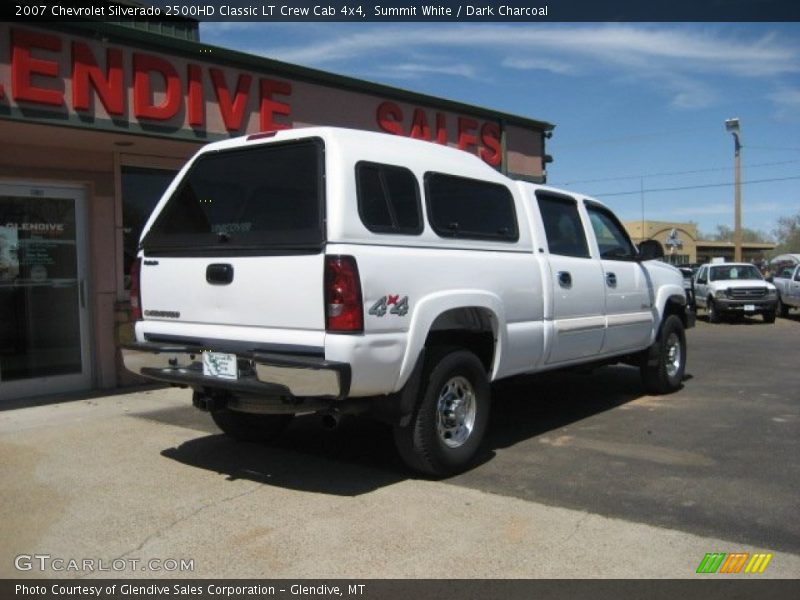 Summit White / Dark Charcoal 2007 Chevrolet Silverado 2500HD Classic LT Crew Cab 4x4