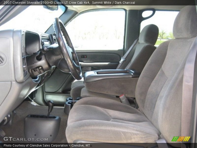 Summit White / Dark Charcoal 2007 Chevrolet Silverado 2500HD Classic LT Crew Cab 4x4