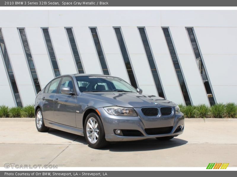 Space Gray Metallic / Black 2010 BMW 3 Series 328i Sedan