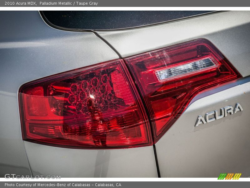 Palladium Metallic / Taupe Gray 2010 Acura MDX