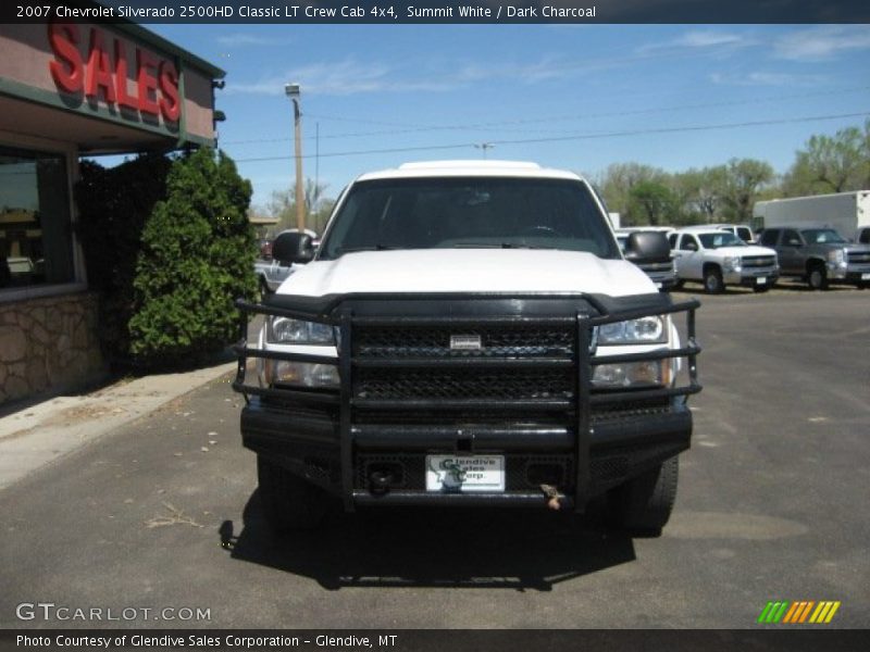 Summit White / Dark Charcoal 2007 Chevrolet Silverado 2500HD Classic LT Crew Cab 4x4