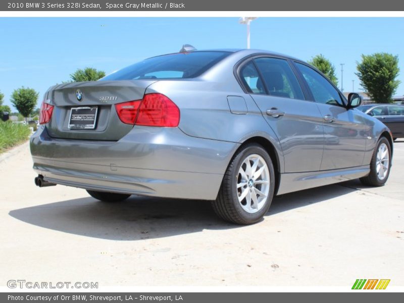 Space Gray Metallic / Black 2010 BMW 3 Series 328i Sedan