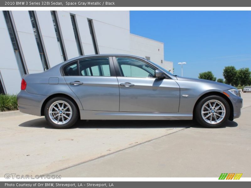 Space Gray Metallic / Black 2010 BMW 3 Series 328i Sedan