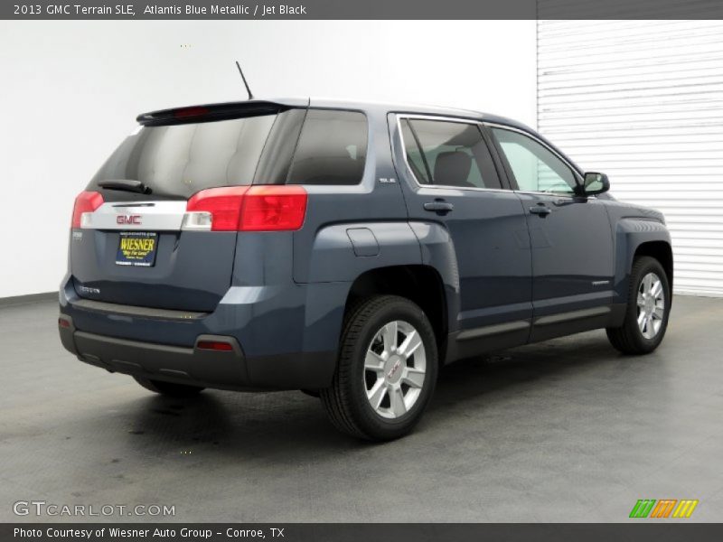 Atlantis Blue Metallic / Jet Black 2013 GMC Terrain SLE