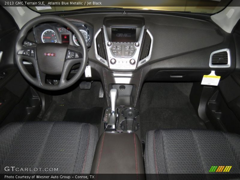 Atlantis Blue Metallic / Jet Black 2013 GMC Terrain SLE