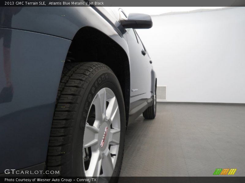 Atlantis Blue Metallic / Jet Black 2013 GMC Terrain SLE