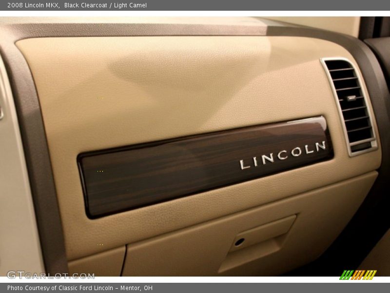 Black Clearcoat / Light Camel 2008 Lincoln MKX