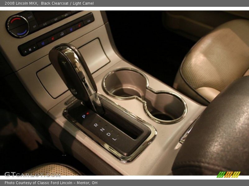 Black Clearcoat / Light Camel 2008 Lincoln MKX
