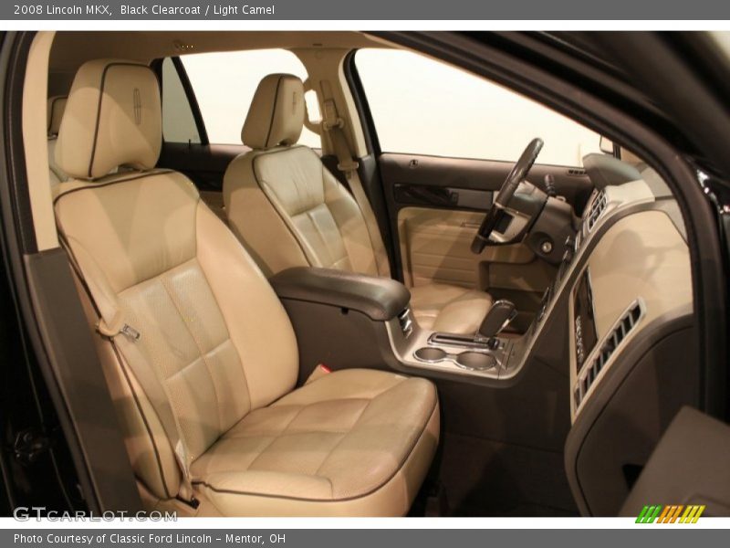 Black Clearcoat / Light Camel 2008 Lincoln MKX