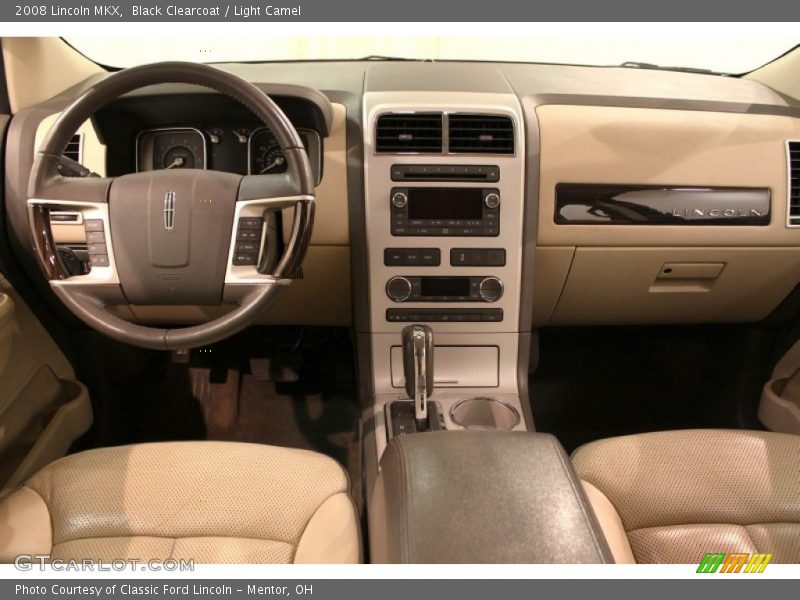Black Clearcoat / Light Camel 2008 Lincoln MKX