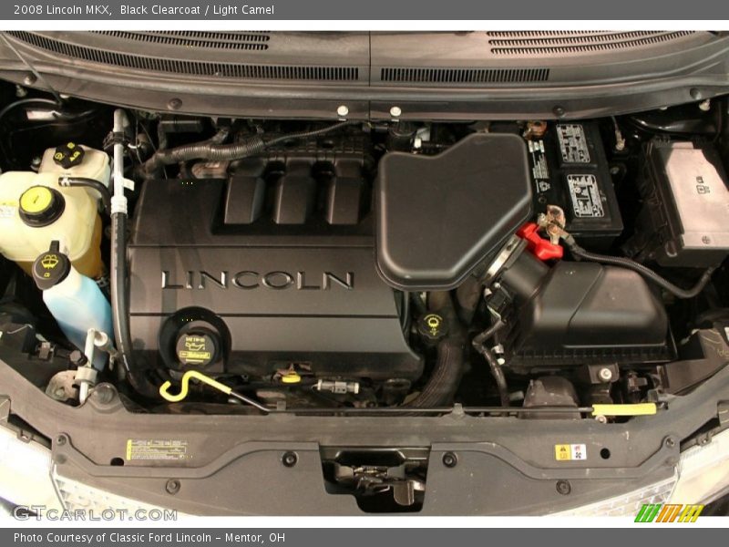 Black Clearcoat / Light Camel 2008 Lincoln MKX