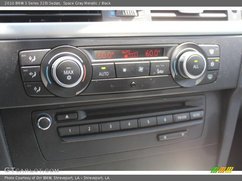 Space Gray Metallic / Black 2010 BMW 3 Series 328i Sedan