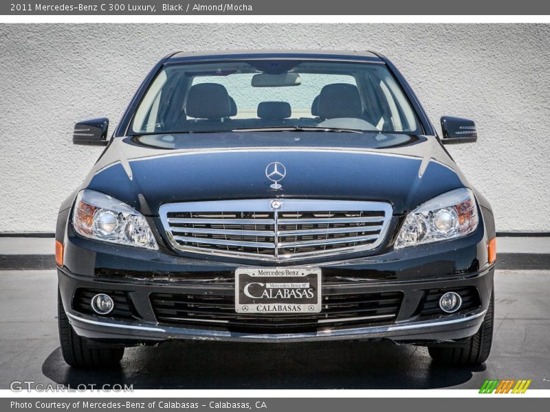 Black / Almond/Mocha 2011 Mercedes-Benz C 300 Luxury