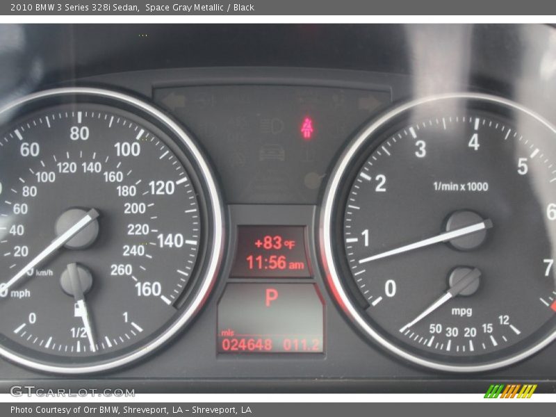 Space Gray Metallic / Black 2010 BMW 3 Series 328i Sedan