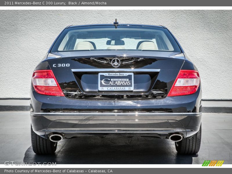 Black / Almond/Mocha 2011 Mercedes-Benz C 300 Luxury