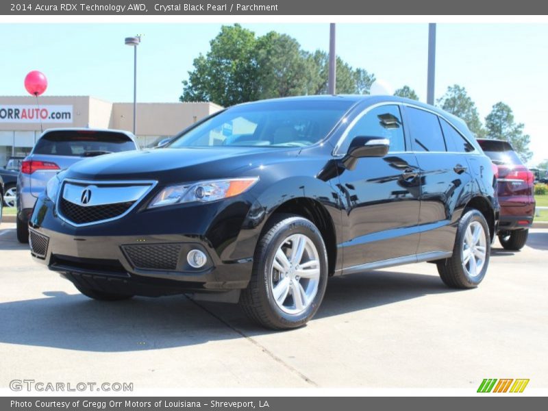 Crystal Black Pearl / Parchment 2014 Acura RDX Technology AWD