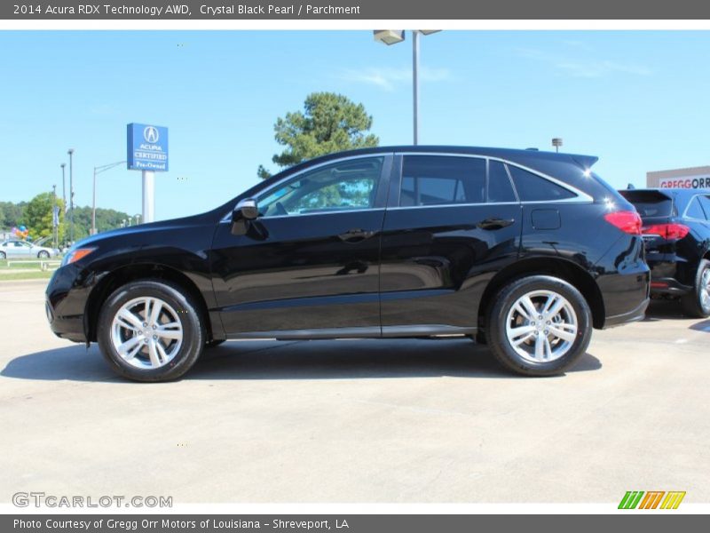 Crystal Black Pearl / Parchment 2014 Acura RDX Technology AWD