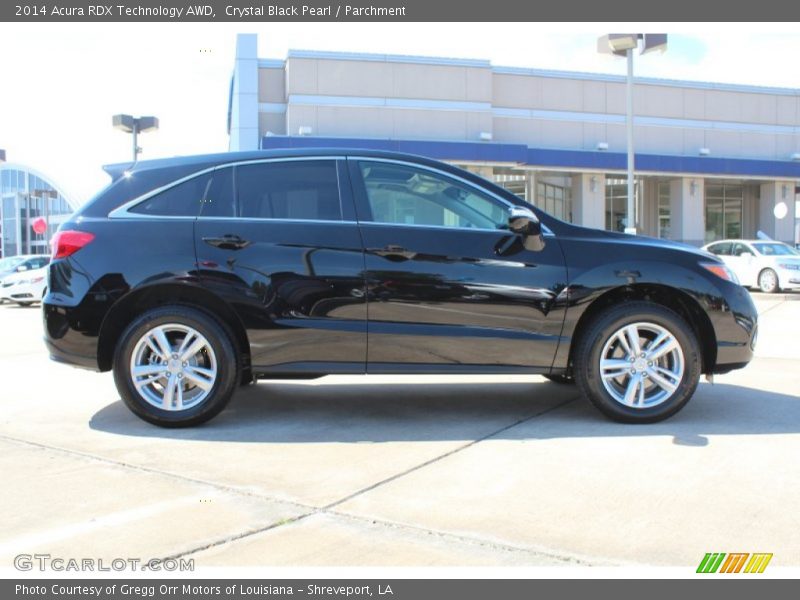 Crystal Black Pearl / Parchment 2014 Acura RDX Technology AWD