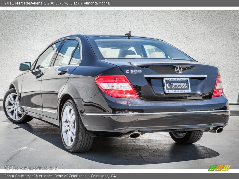 Black / Almond/Mocha 2011 Mercedes-Benz C 300 Luxury