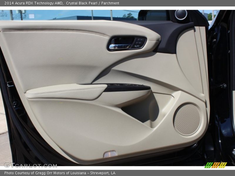 Crystal Black Pearl / Parchment 2014 Acura RDX Technology AWD