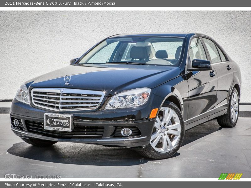 Black / Almond/Mocha 2011 Mercedes-Benz C 300 Luxury