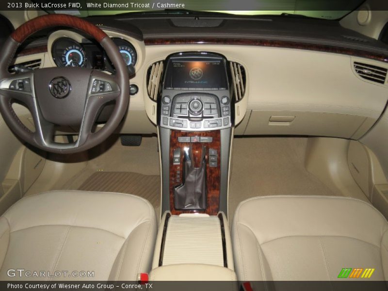 White Diamond Tricoat / Cashmere 2013 Buick LaCrosse FWD