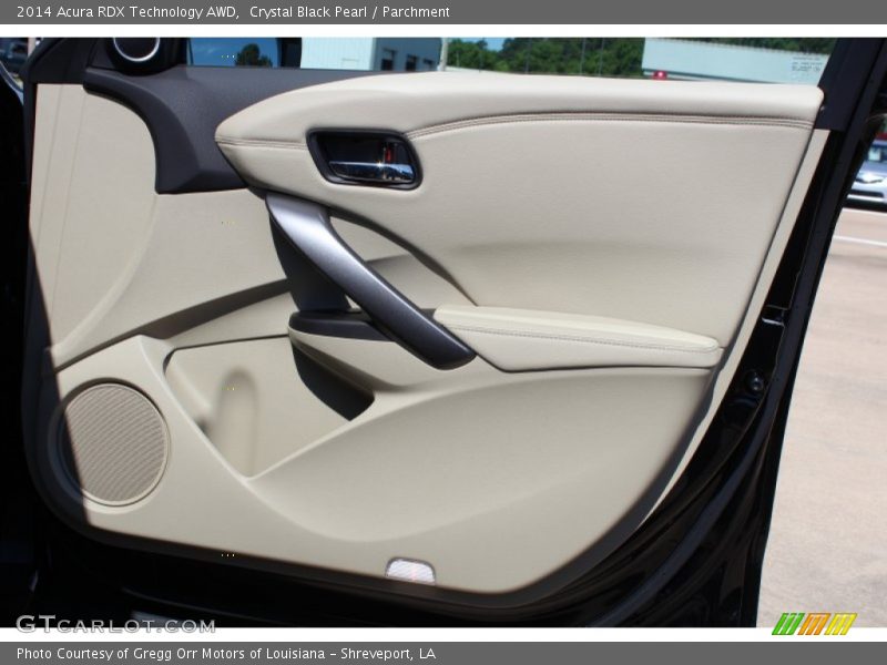 Crystal Black Pearl / Parchment 2014 Acura RDX Technology AWD
