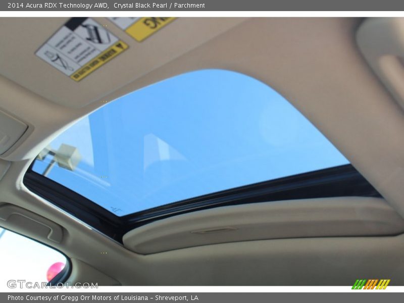Crystal Black Pearl / Parchment 2014 Acura RDX Technology AWD