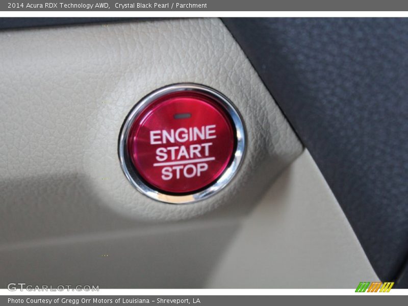Crystal Black Pearl / Parchment 2014 Acura RDX Technology AWD