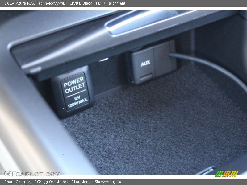 Crystal Black Pearl / Parchment 2014 Acura RDX Technology AWD