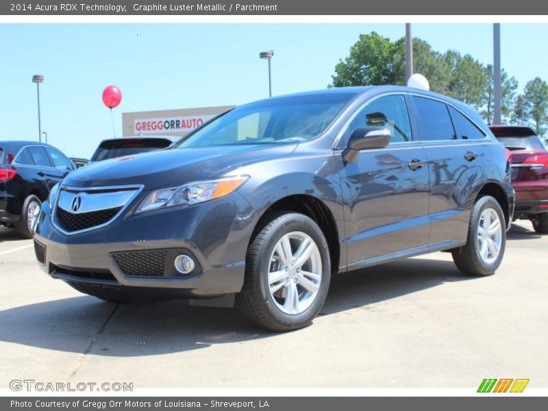 Graphite Luster Metallic / Parchment 2014 Acura RDX Technology