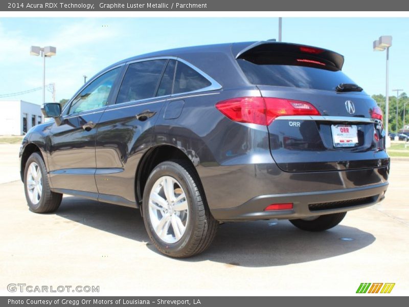 Graphite Luster Metallic / Parchment 2014 Acura RDX Technology
