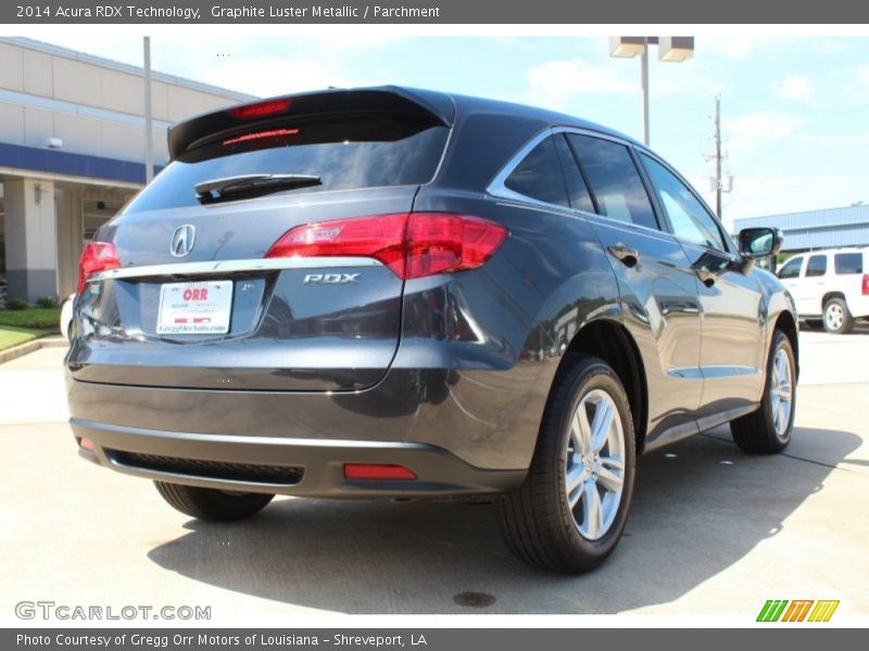 Graphite Luster Metallic / Parchment 2014 Acura RDX Technology