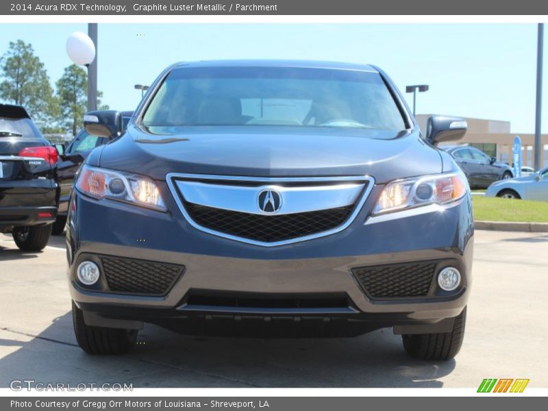 Graphite Luster Metallic / Parchment 2014 Acura RDX Technology