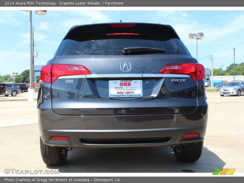 Graphite Luster Metallic / Parchment 2014 Acura RDX Technology