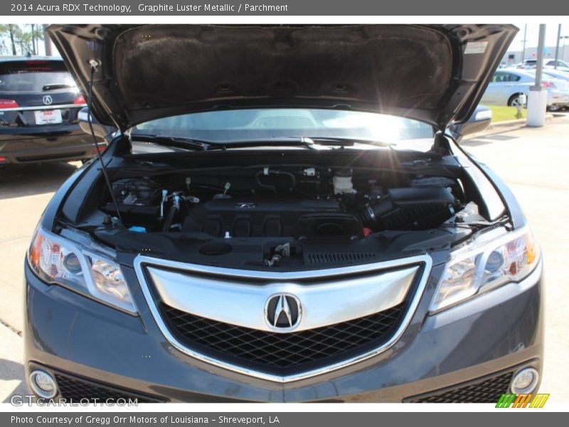Graphite Luster Metallic / Parchment 2014 Acura RDX Technology