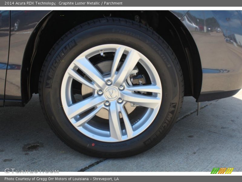 Graphite Luster Metallic / Parchment 2014 Acura RDX Technology