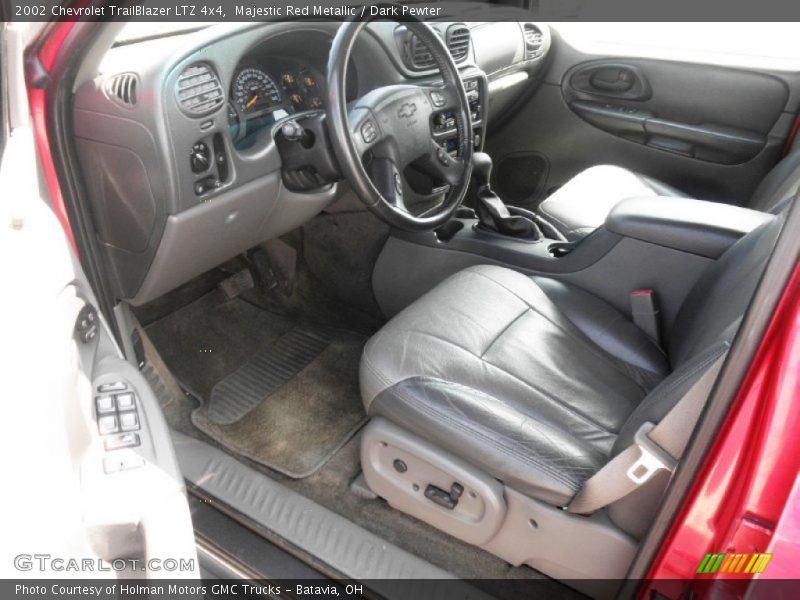 Majestic Red Metallic / Dark Pewter 2002 Chevrolet TrailBlazer LTZ 4x4