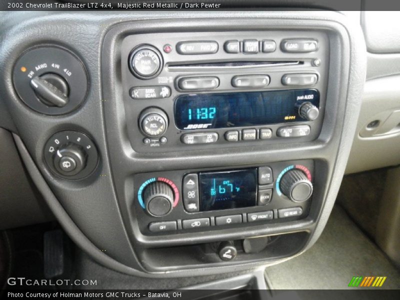 Majestic Red Metallic / Dark Pewter 2002 Chevrolet TrailBlazer LTZ 4x4
