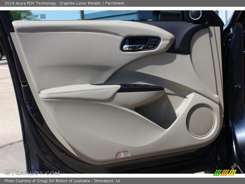 Graphite Luster Metallic / Parchment 2014 Acura RDX Technology